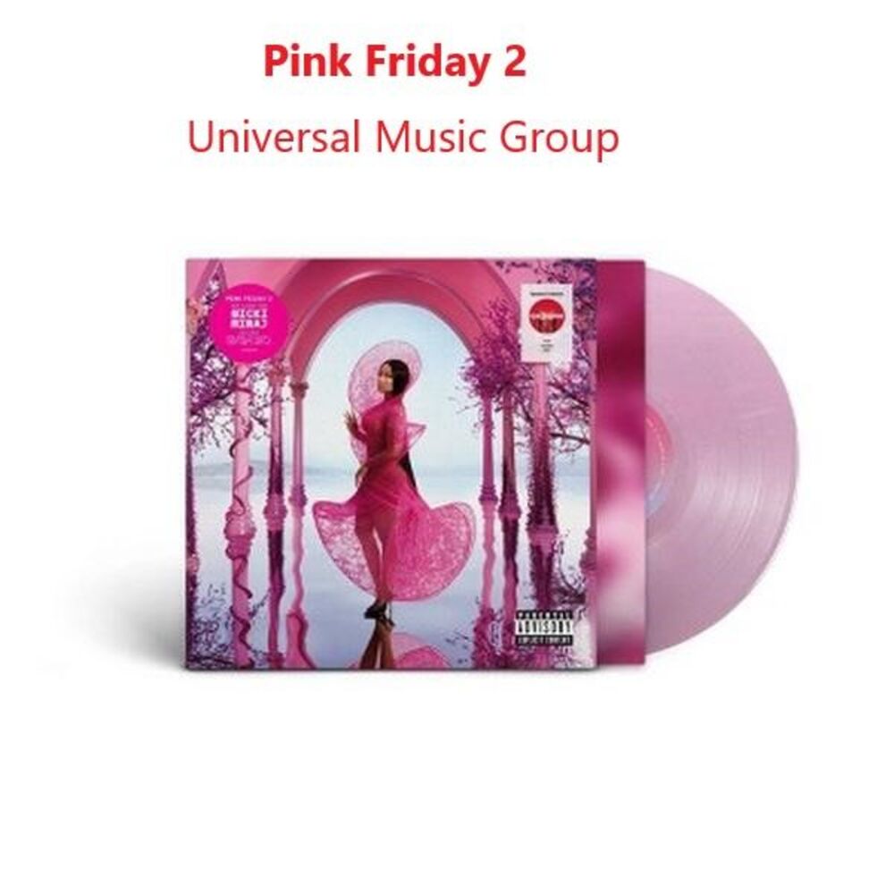 Universal Music Group - Nicki Minaj - Pink Friday 2 (Vinyl) Album Republic Pink - Picture 3 of 4